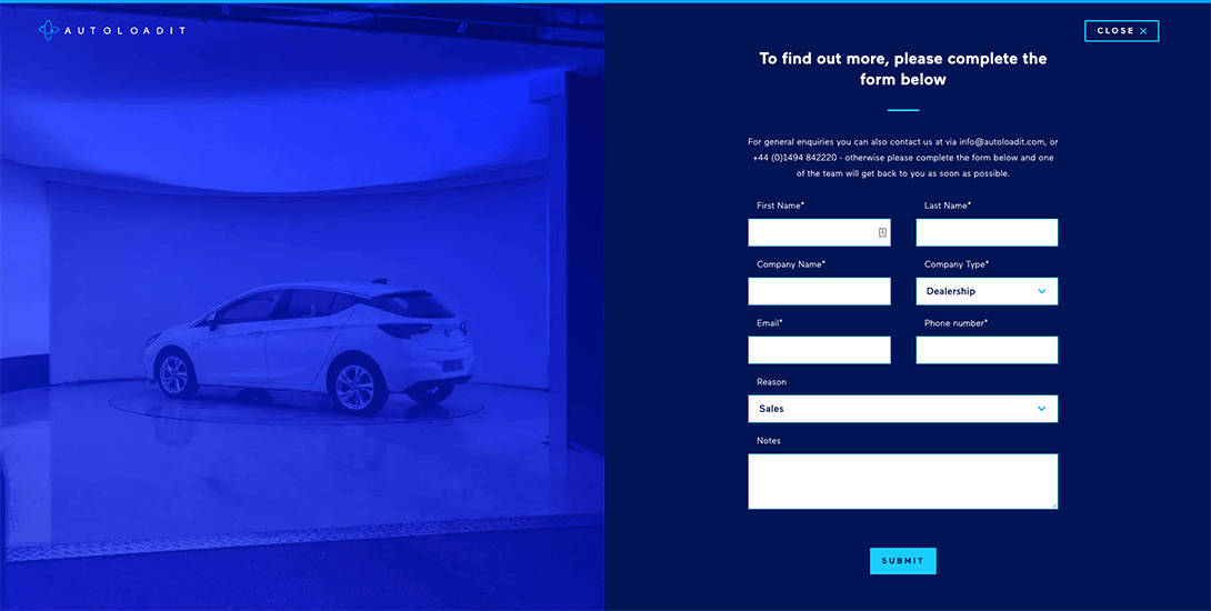 AutoloadIT website