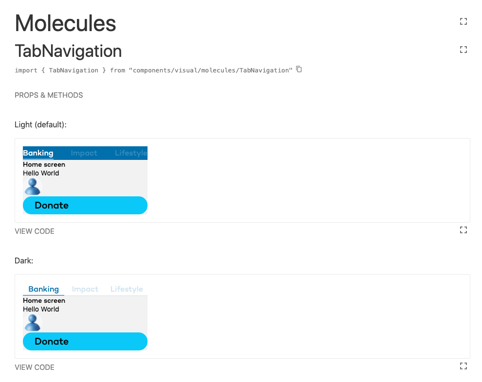 Novus screen