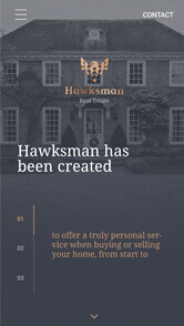 Hawksman Smartphone Screenshot