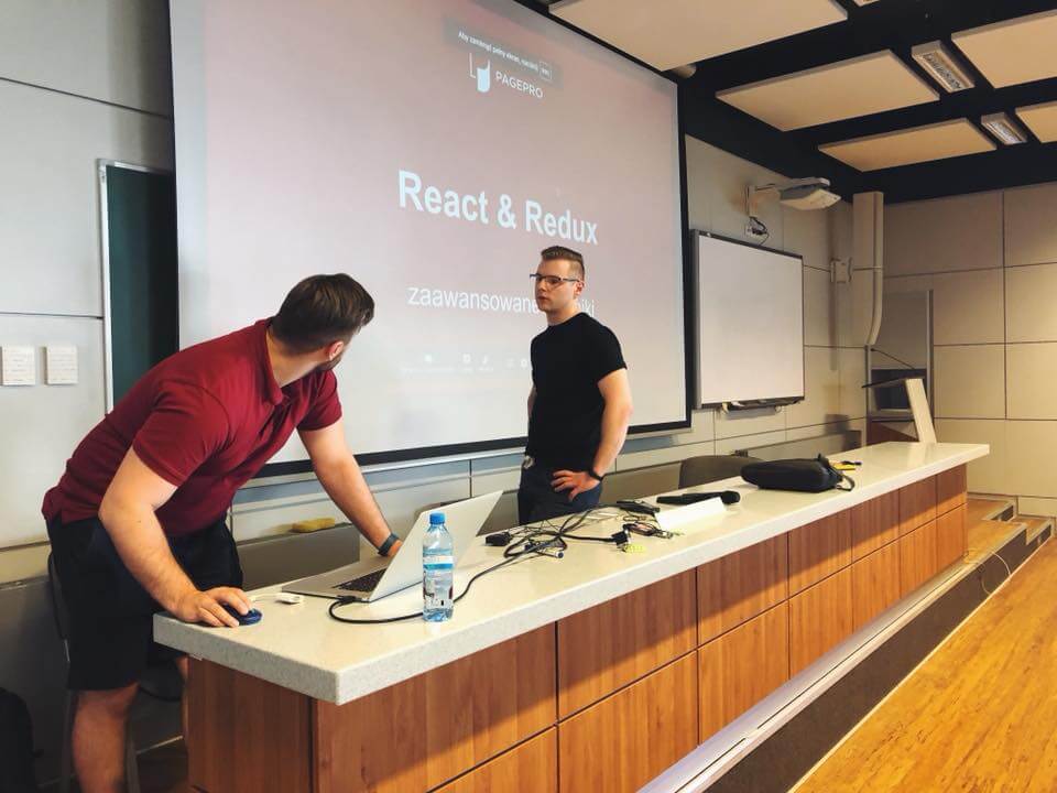 ReactJS lecture at Bialystok University of Technology